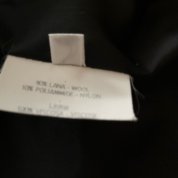 Italian tweed wool classic light coat - Picture 8 of 13